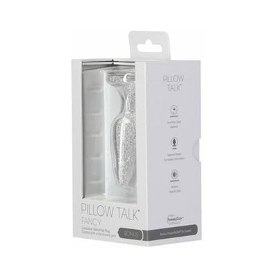 Pillow Talk Fancy Gem Plug White - SexToy.com