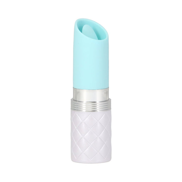 Pillow Talk Lusty Flickering Lipstick Massager Teal - SexToy.com