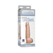 Beige realistic dildo with suction cup in branded TitanMen packaging, compatible with Vac-U-Lock system.