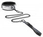 Platinum Bound Chained Collar With Leash | SexToy.com