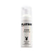 Playboy Clean Foaming Toy Cleaner 1.7 oz white bottle with pump dispenser and black logo on white background