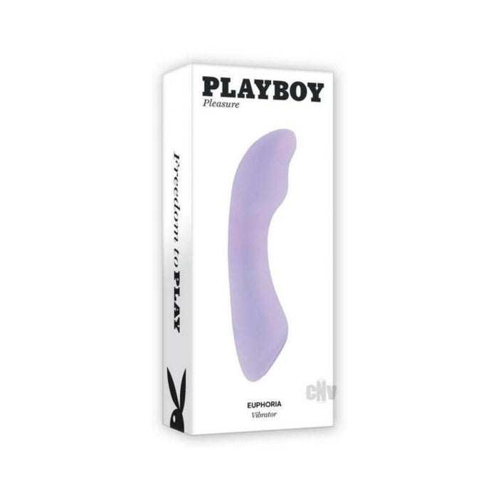 Playboy Euphoria Rechargeable Silicone G-spot Vibrator Opal | SexToy.com