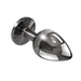 Playboy Pleasure 3 Ways 3-piece Metal Anal Plug Set Hematite - SexToy.com
