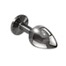 Playboy Pleasure 3 Ways 3-piece Metal Anal Plug Set Hematite - SexToy.com