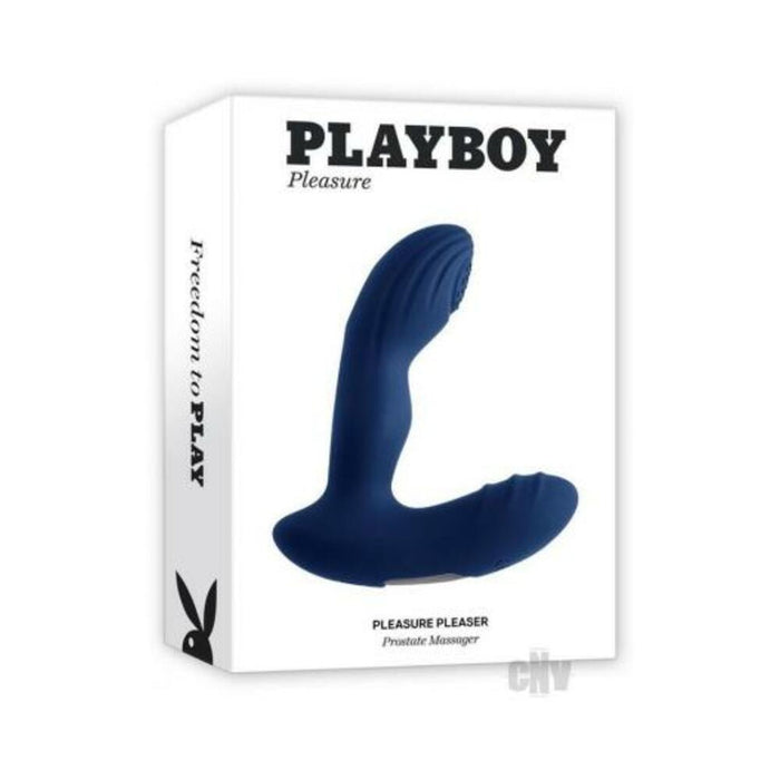 Playboy Pleasure Pleaser Rechargeable Remote Controlled Warming Vibrating Silicone Prostate Massager | SexToy.com