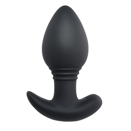 Playboy Plug & Play Rechargeable Remote Controlled Vibrating Silicone Anal Plug Navy - SexToy.com