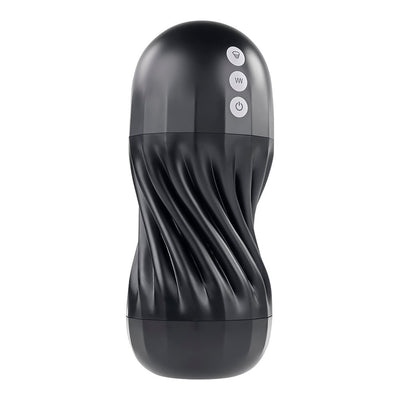 Playboy Solo Rechargeable Sucking Vibrating Masturbator - SexToy.com