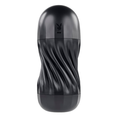 Playboy Solo Rechargeable Sucking Vibrating Masturbator - SexToy.com