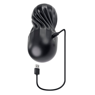 Playboy Solo Rechargeable Sucking Vibrating Masturbator - SexToy.com