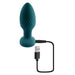 Playboy Spinning Tail Teaser Rechargeable Remote Controlled Vibrating Rotating Silicone Anal Plug Sa - SexToy.com