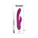 Playboy Thumper Rechargeable Tapping Silicone Dual Stimulation Vibrator Wild Star | SexToy.com