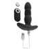 Playboy Trust The Thrust Rechargeable Remote Controlled Thrusting Vibrating Silicone Anal Plug Black - SexToy.com