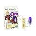 Pleasure Orb Vibrating Egg With Removable Soft Sleeve Multispeed Remote 2.75 Inch Purple - SexToy.com
