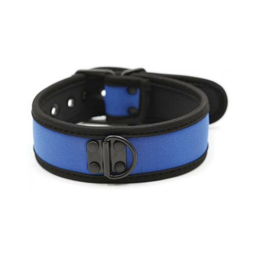 Plesur Neoprene Puppy Collar - Blue - SexToy.com
