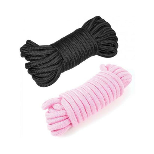 Ple'sur Pink & Black 10 M / 33 Ft. Rope Kit 2-pack | SexToy.com