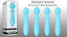 Pocket Wand Blue Petite Body Massager | SexToy.com
