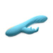 Power Bunny Snuggles Rabbit Vibe Silicone Rechargeable Teal - SexToy.com