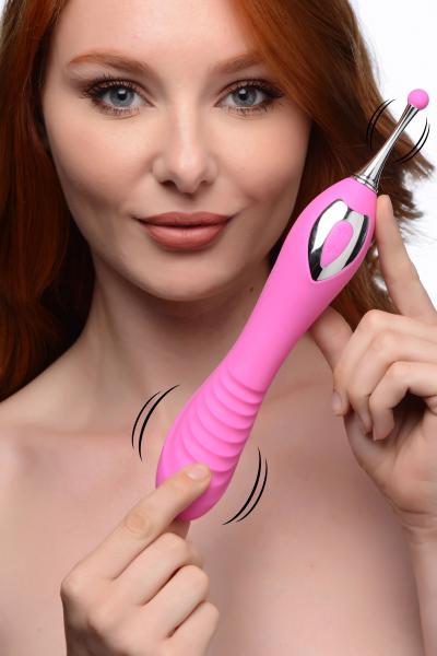 Power Zinger Dual-ended Silicone Vibrator | SexToy.com