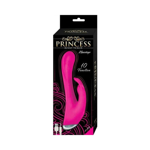 Princess Bunny Tickler Dual Stimulator Silicone Pink | SexToy.com