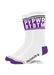 Prowler Pwr Btm Socks Wht/prp - SexToy.com