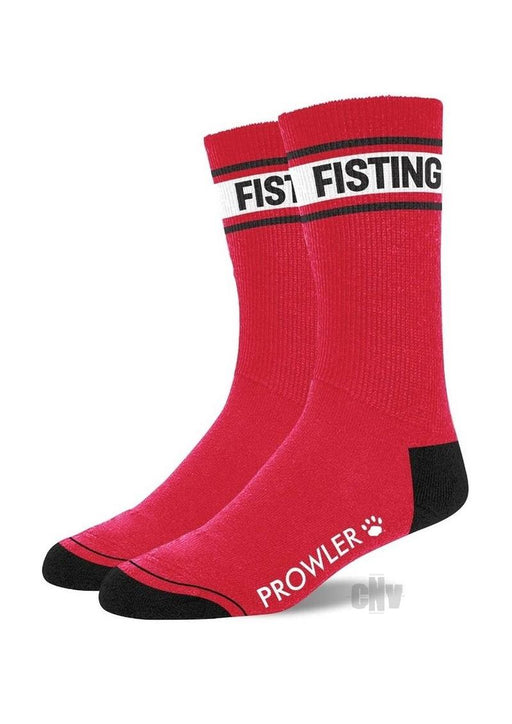 Prowler Red Fisting Socks Red/blk - SexToy.com