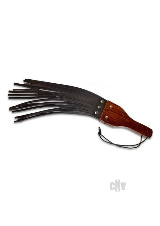 Prowler Red Leather Wood Fringe Blk - SexToy.com