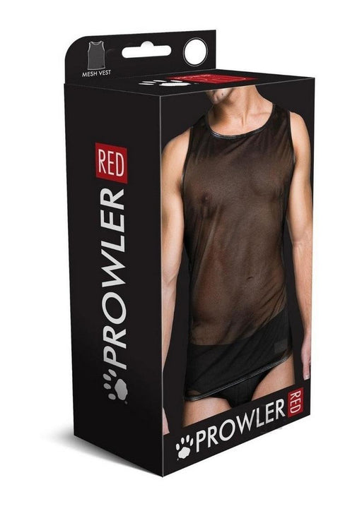 Prowler Red Mesh Vest Blk Xl - SexToy.com