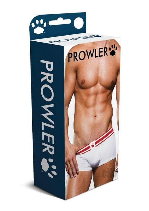 Prowler White/red Trunk Sm - SexToy.com