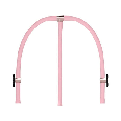 Rose gold dual hose with connectors for clitoral and nipple pump set attachment.