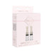 Pumped small nipple suction set in rose packaging with two clear acrylic suction cups for enhanced sensitivity.
