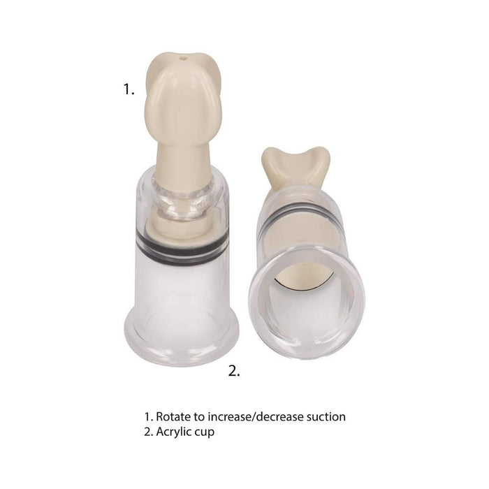 Pumped - Nipple Suction Set Small - Rose | SexToy.com