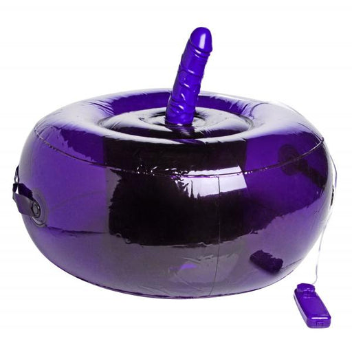 Purple Inflatable Seat With Vibrating Dong | SexToy.com