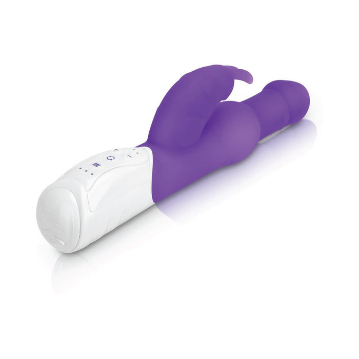 Rabbit Essentials Pearls Rabbit Vibrator Purple - SexToy.com