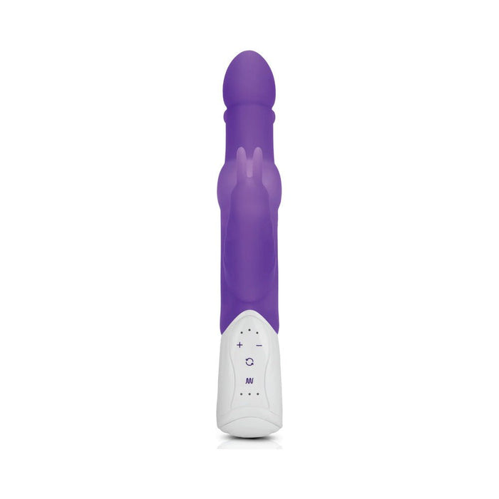 Rabbit Essentials Pearls Rabbit Vibrator Purple - SexToy.com