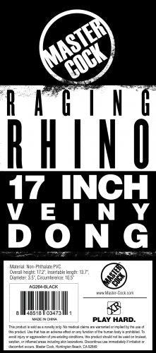 Raging Rhino 17 inches Veiny Dildo | SexToy.com