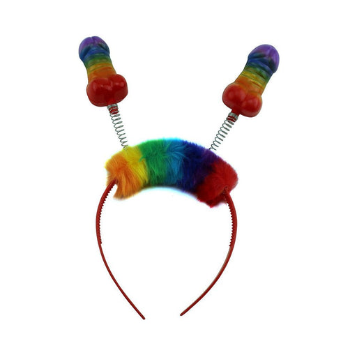 Rainbow Pecker Bopper Head Band O/S | SexToy.com