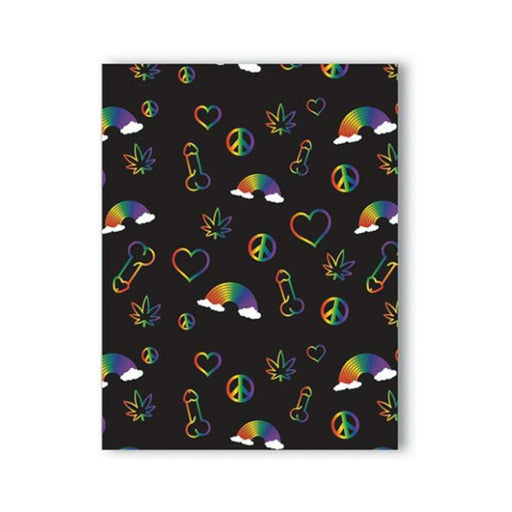 Rainbow Penis Naughty Greeting Card - SexToy.com