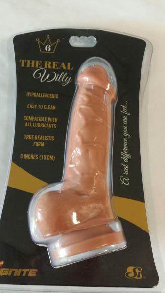 Real Willy 6 inches Caramel Tan Dildo | SexToy.com