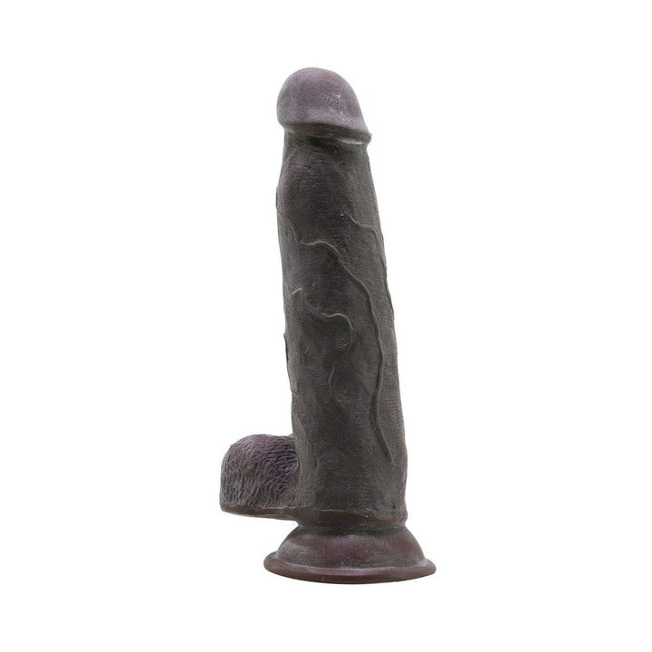 Realcocks Dual Layered #7 8.5in Dark Brown | SexToy.com
