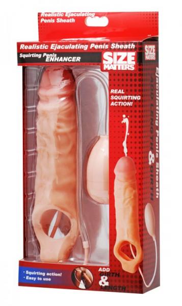 Realistic Ejaculating Penis Enlargement Sheath | SexToy.com