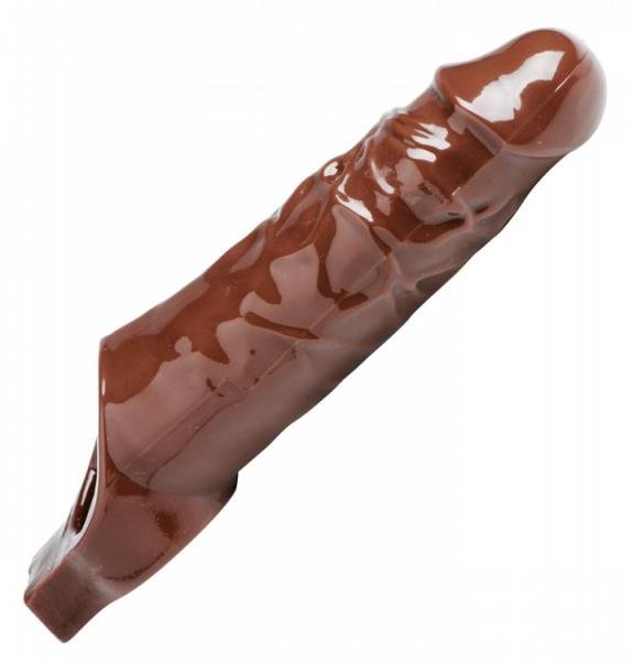 Really Ample Penis Enhancer Sheath Brown | SexToy.com