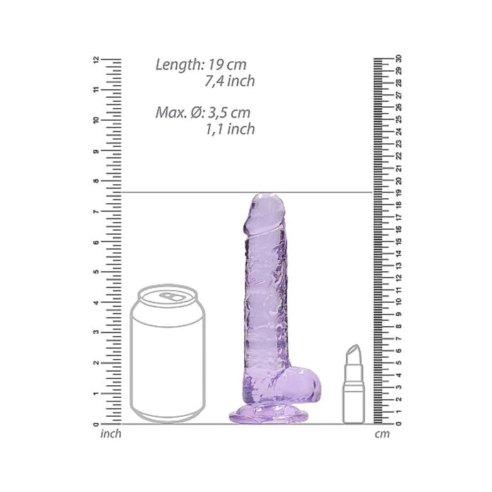 Realrock Realistic Dildo With Balls 7 inches | SexToy.com
