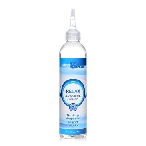 Relax Desensitizing Lubricant With Nozzle Tip 8oz. | SexToy.com