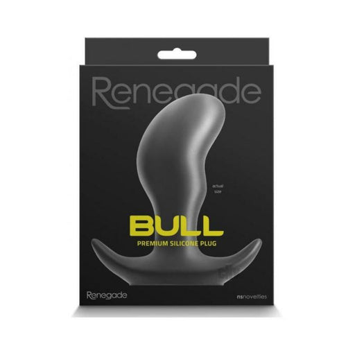 Renegade Bull Anal Plug Black Large | SexToy.com