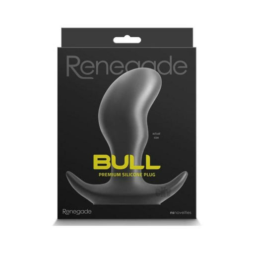 Renegade Bull Anal Plug Black Medium | SexToy.com
