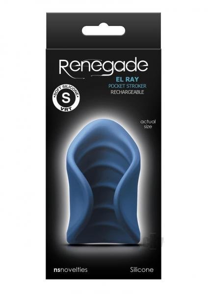 Renegade El Ray Pocket Stroker Blue | SexToy.com