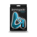 Packaging of Renegade Slingshot II teal prostate and cock ring stimulator with remote control shown on front.