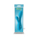 Blue Revel Galaxy dual stimulator in retail packaging with ergonomic design and soft silicone finish.