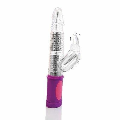 Ribbed Rabbit Purple Vibrator | SexToy.com