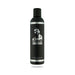 Black 8.5oz bottle of Ride Rocco water-based lubricant with silver accents and logo on white background.